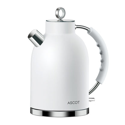 ASCOT Electric Kettle Glass Tea Kettle,1.5L(K2-Green)